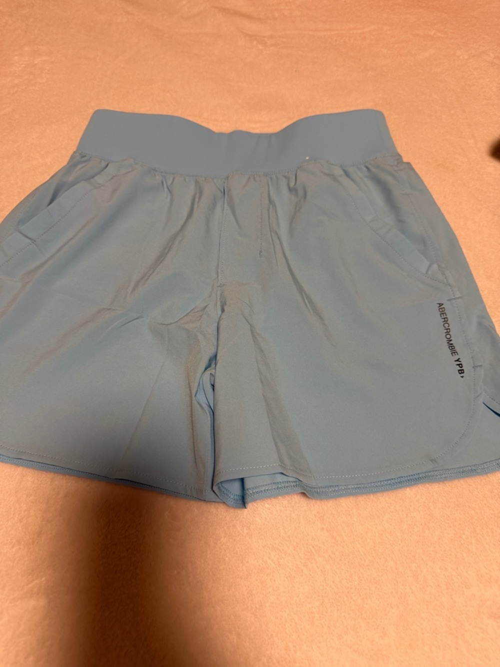 abercrombie kids Light Blue Athletic Shorts